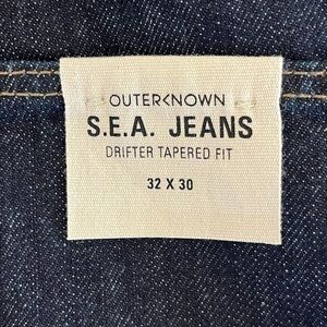 Outerknown “Drifter” Jeans- Brand new with tags